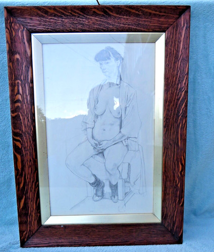 Vintage oak framed glazed - vintage,