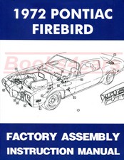 FIREBIRD 1972 PONTIAC MANUAL