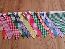 Handmade Fabric bunting Multi