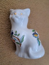 Vintage Aynsley Seated Cat New