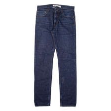 LACOSTE Mens Jeans Blue Slim Straight W30 L34