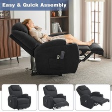 Fabric Electric Recliner Chair