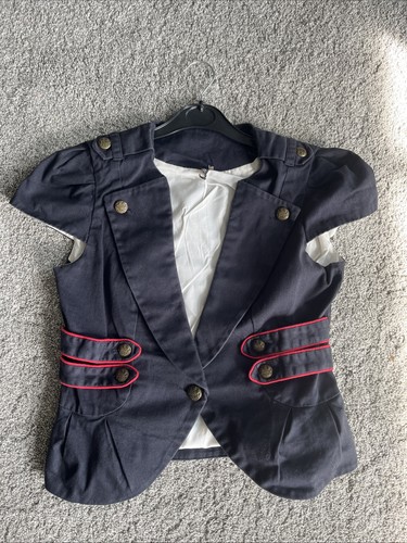 Vintage top shop military - top,