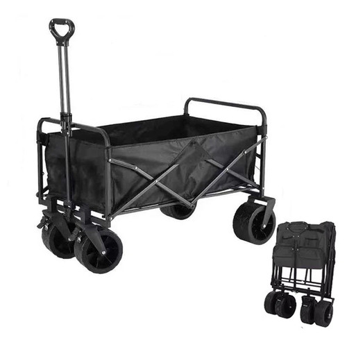 Folding garden wagon - folding, trolley