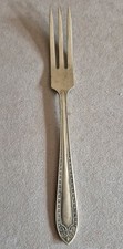 Antique Pastry Fork ~ EPNS