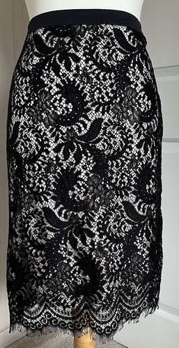 Pencil straight lace - m&s,