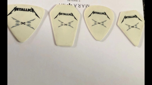 Guitar picks metallica band - guitar,