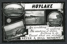 HOYLAKE MULTIVIEW POSTCARD. Near West Kirby & Birkenhead, WIRRAL