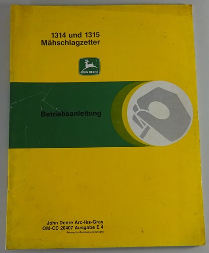 Operating instructions - operating, /