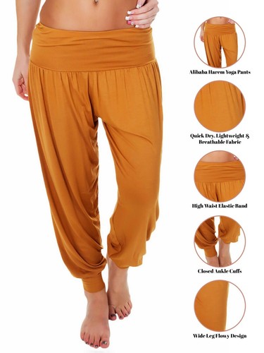 Womens new harem trousers ali - womens,