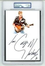 George Michael ~ Signed