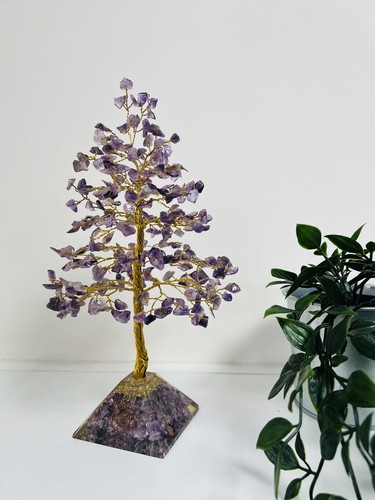 Amethyst tree crystal - amethyst, ,