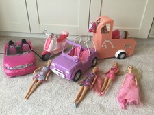 TOY BUNDLE car, jeep, horse