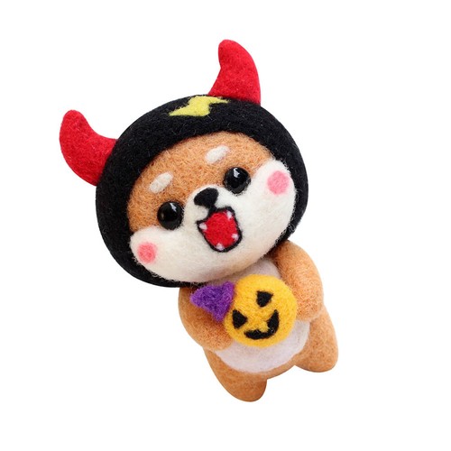 Dog craft kit wool - kit, felting