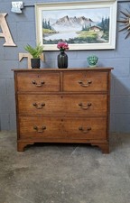 Oak chest drawers - oak, of