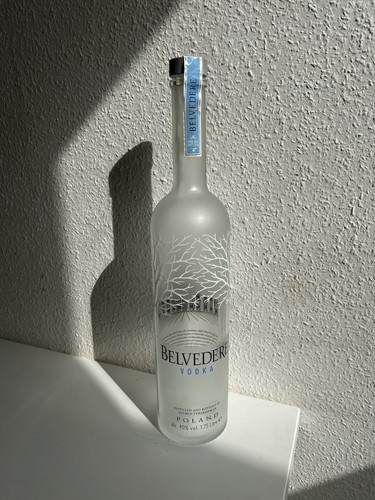 Belvedere vodka bottle - bottle, 1.75l