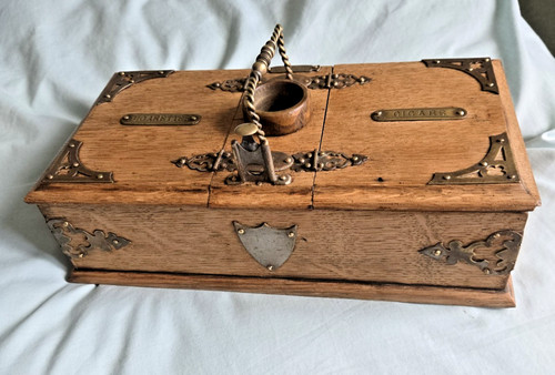 Antique edwardian oak - edwardian,