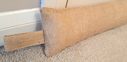 Draught excluder hessian 100 - excluder, -hessian