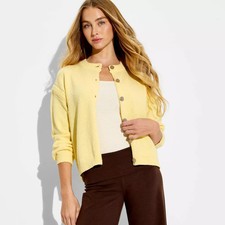 Women's Crewneck Cable Trim