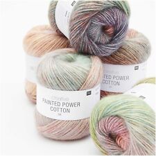 Cotton Wool DK Painted Power Rico Creative Knitting Crochet Yarn 100g Ball