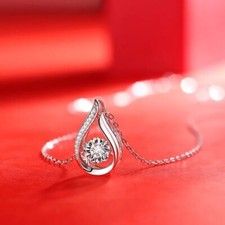 1ct Pendant Necklace White