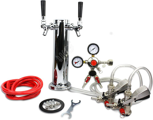 Double faucet tower beer - faucet,
