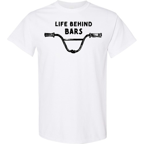 Inktastic life behind bars bmx - behind,
