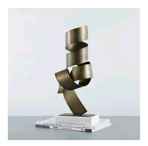 Irregular curled metal - curled, art
