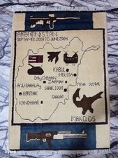 Handmade Afghan War Rug 2x3 ft