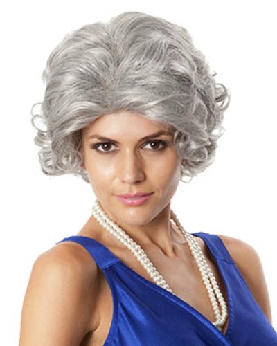 Old lady grey - old, har