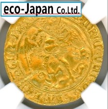 English Angel Gold Coin Henry VIII 1509-26 AU-D