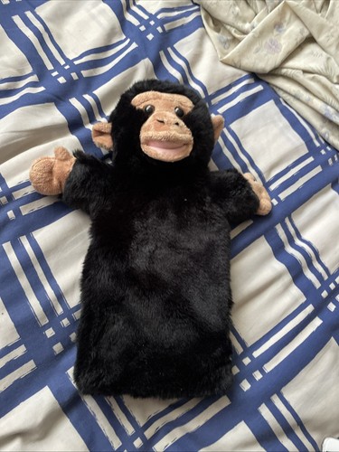 Chimp hand puppet - puppet,