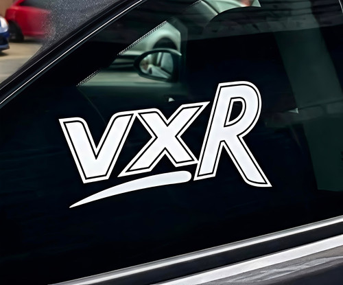 Vxr logo sticker decal - logo, car