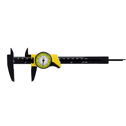 Plastic dial caliper 150mm 6 - caliper,