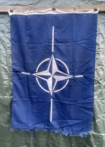 Vintage 1970s nato otan - vintage, flag