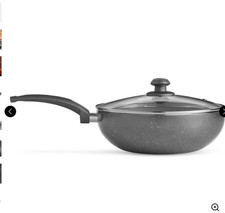 Non-Stick Wok w/Glass Lid