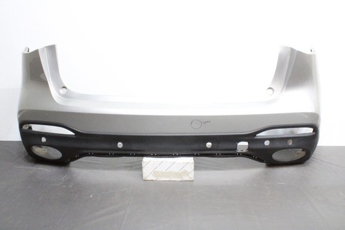 Silver rear bumper oem - silver,
