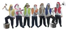 Adults 7 Dwarfs Gnomes Elf Stag Night Festival Group Fancy Dress Costume