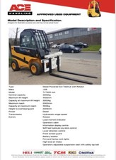 JCB TLT30D 4x4 4WD Teletruk with Rotator Hire-£189.99pw Buy-£22,995 HP-£114.83pw