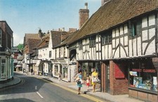 Postcard - Godalming - Church Street