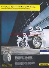 Dunlop Tyres Motorsport Technology 2012 Magazine Advert #7195