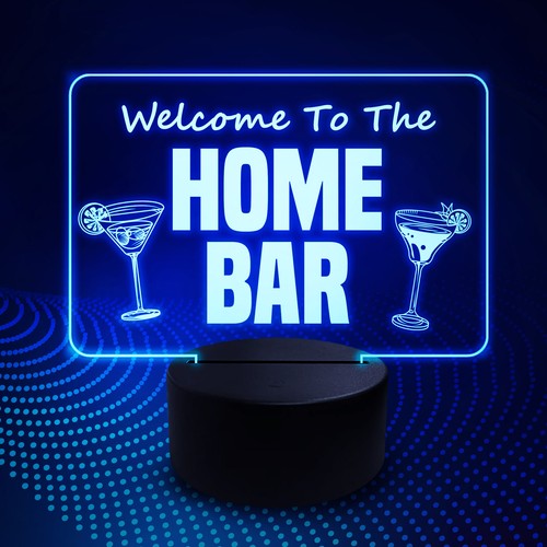 Neon led home - bar, sign