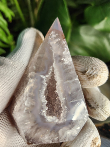 Agate geode tower - agate,