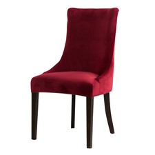 Soft Velvet Wingback Chair