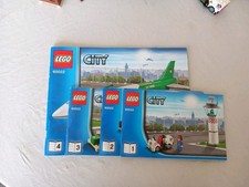 LEGO City 60022 Cargo Plane Control Tower Building Set Complete