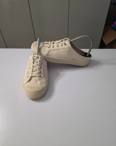 Next size cream canvas mule - next,