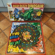 Vintage Dizzy Dizzy Dinosaur by MB Games 1987 100% Complete Retro Board Game