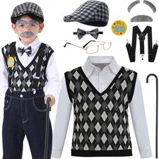 Old Man Costume for Boys 100th