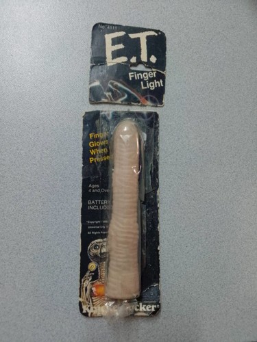 Vintage finger light toy - e.t.,