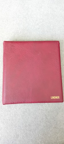 Lindner guernsey maroon stamp - lindner,